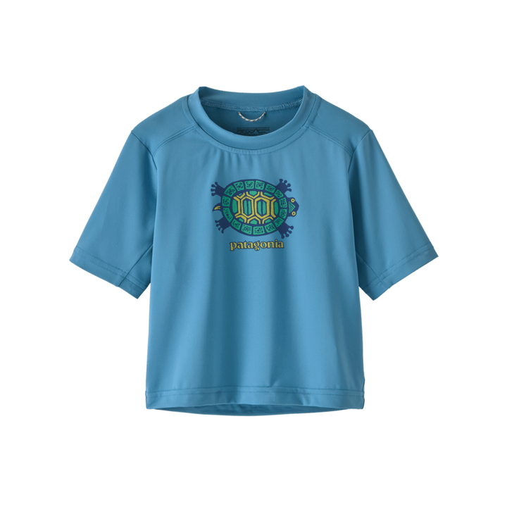 Patagonia Spring 2026 Baby Capilene® Silkweight T-Shirt Sun &amp; Insect Protection Patagonia Island Turtle- Shore Blue 12 Months