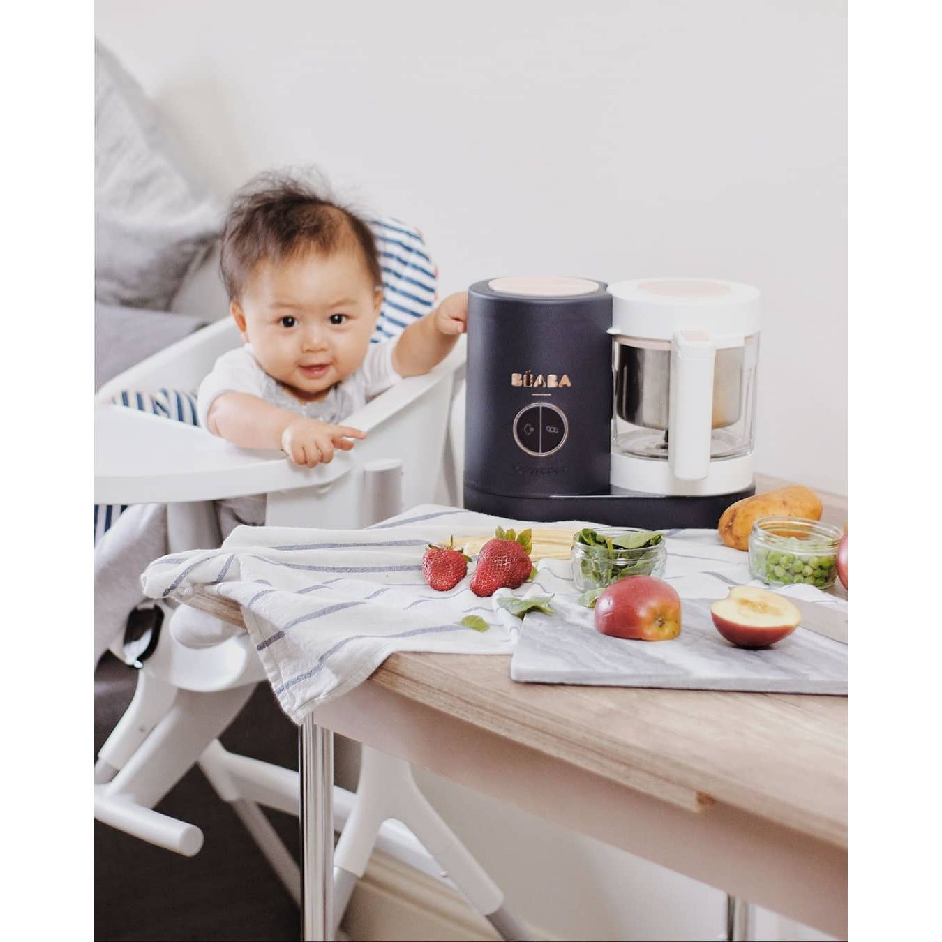 BEABA Babycook® Neo Baby Food Maker – Midnight – The Natural Baby