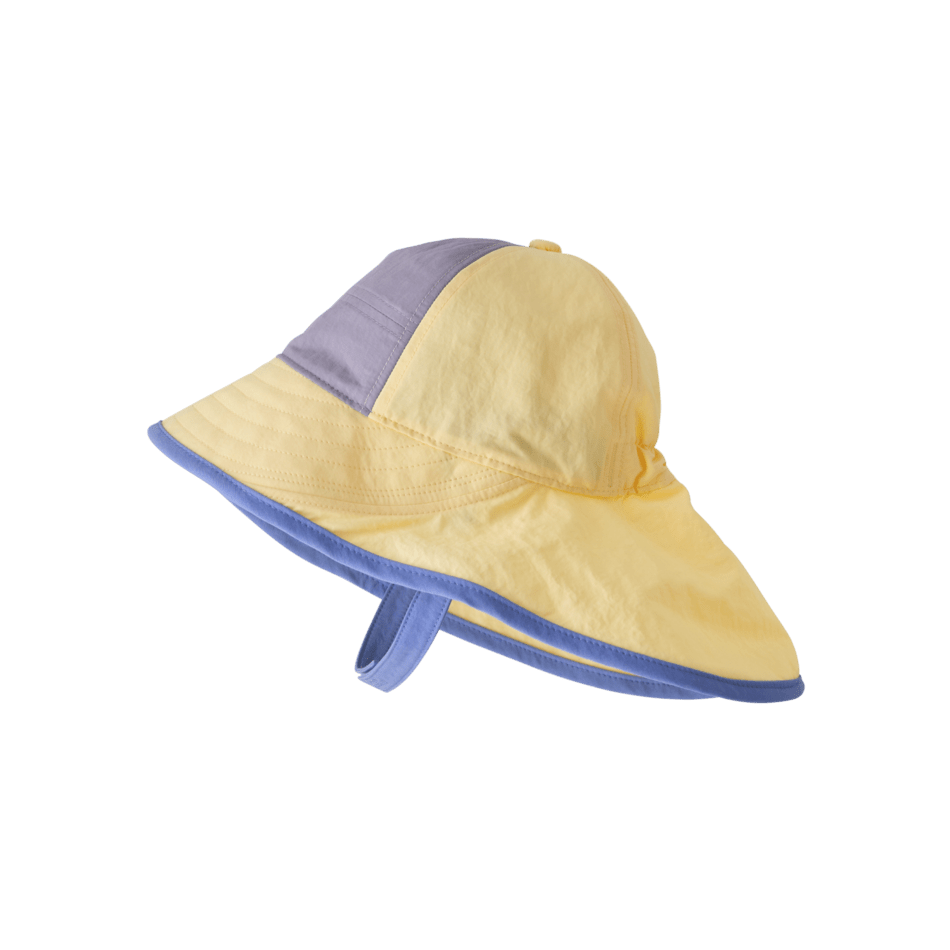 Spring 2025 Patagonia - Baby Block-the-Sun Hat Baby & Toddler Hats Patagonia Buttercup Yellow 3M