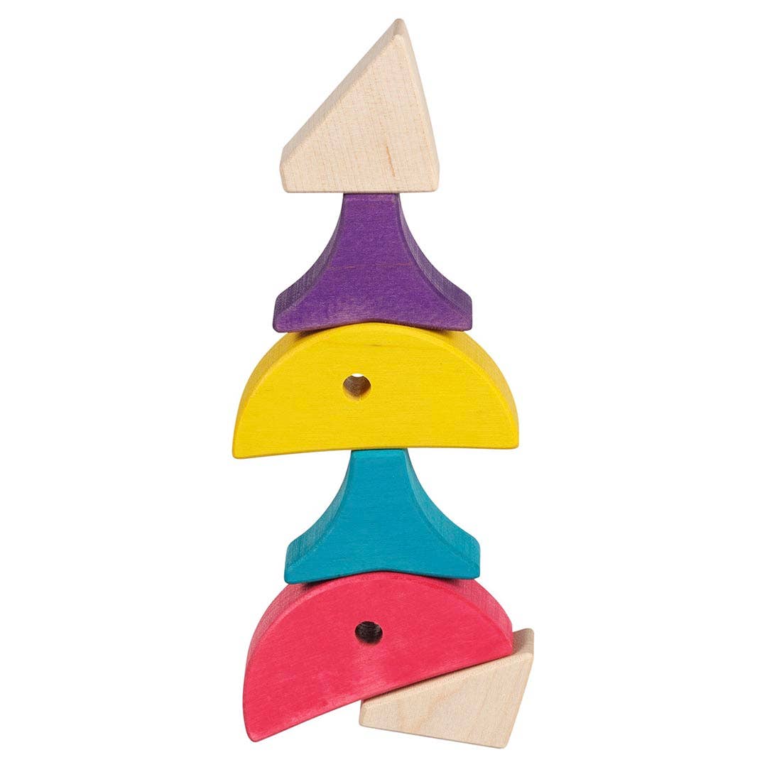 Goki Colour and shape sorting game - 6 colourful fishes