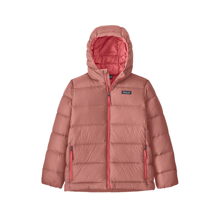 Fall 2025- Patagonia Kid's Hi-Loft Down Sweater Hoody Kids Jacket Patagonia Moment Pink X Small