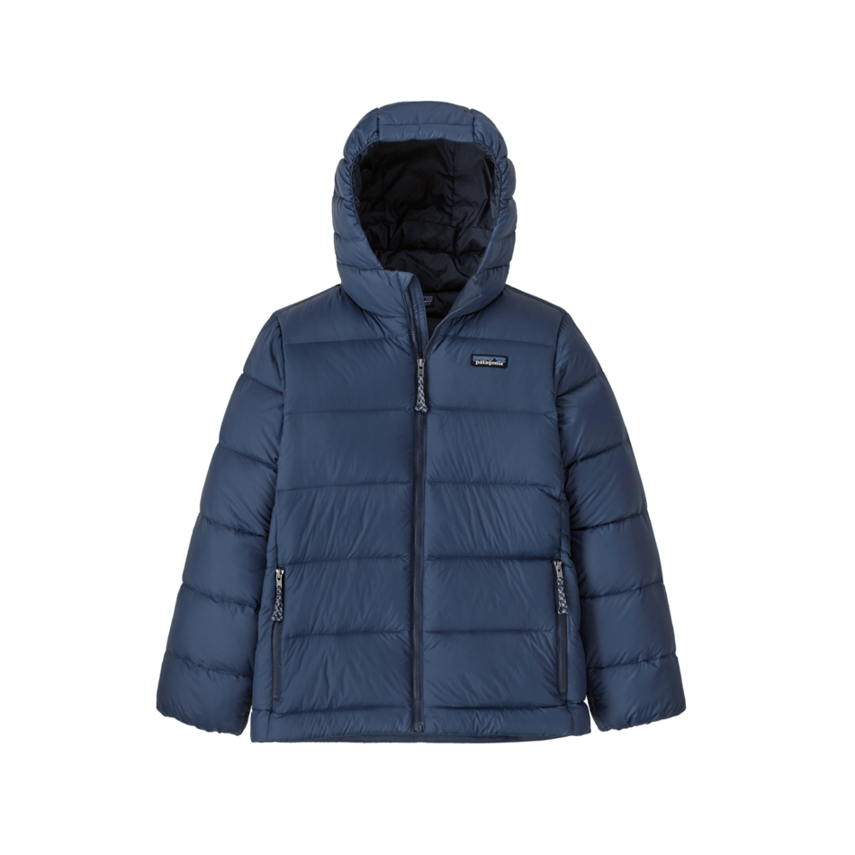 Fall 2025- Patagonia Kid's Hi-Loft Down Sweater Hoody Kids Jacket Patagonia New Navy X Small