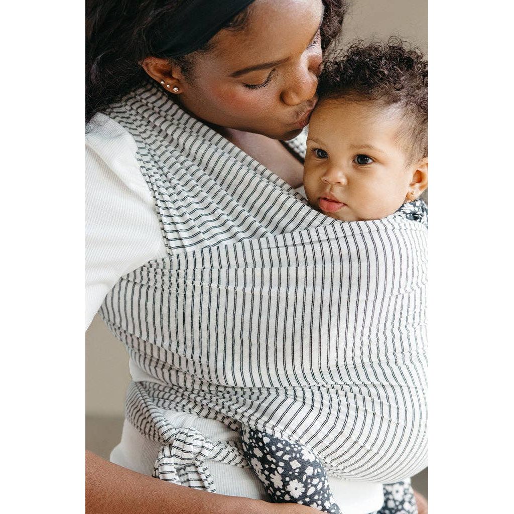 Solly Baby Wrap - Black Pinstripe Baby Carriers Solly Baby