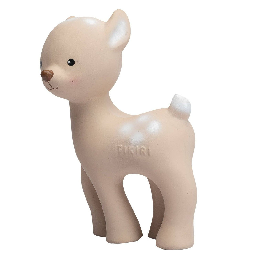 Tikiri Deer Teether, Rattle &amp; Bath Toy Pacifiers and Teething Tikiri