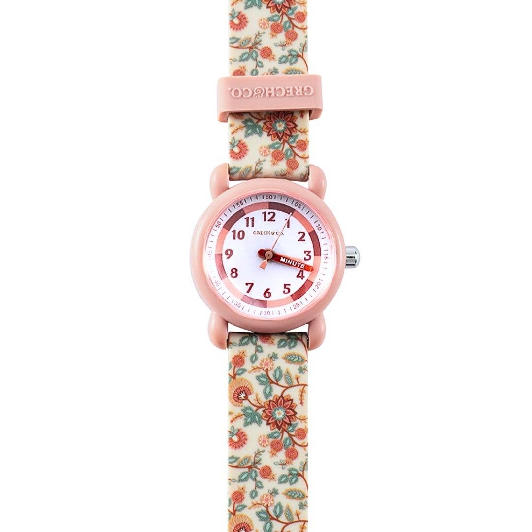Grech & Co Classic Watch | Silicone + Stainless Steel | Lille Cottage Club: In Bloom Accessory GRECH & CO.