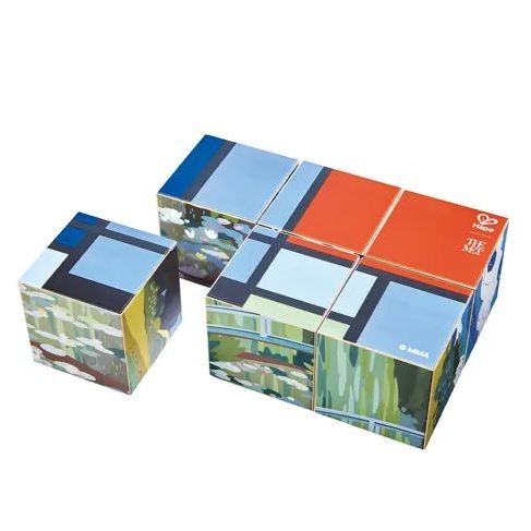 Hape - The Met - 6-in-1 Art Puzzle Cubes Building Sets Hape