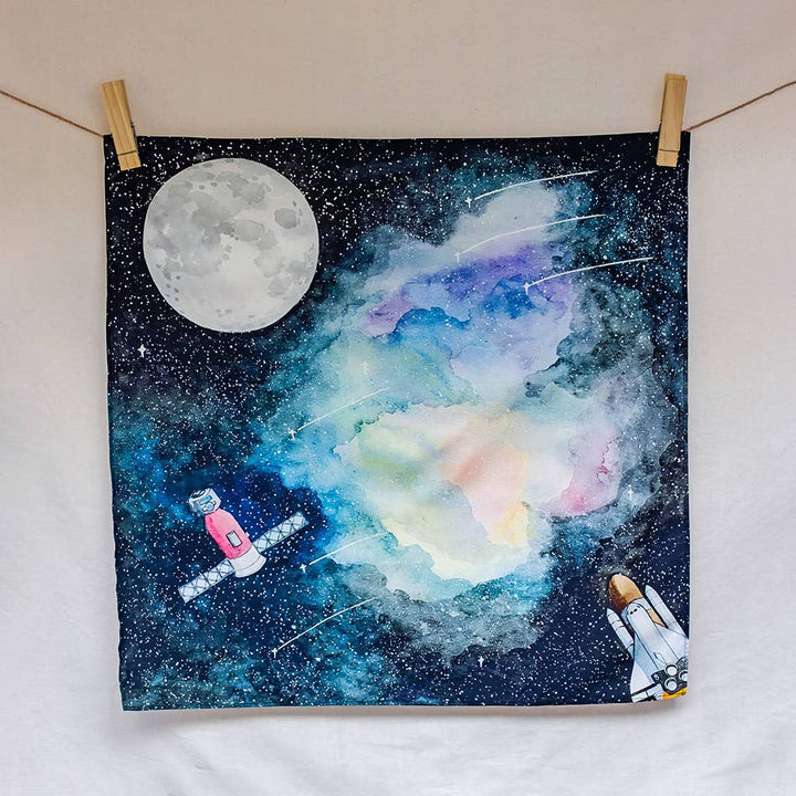 Wonderie Moon Play Cloth – Eco Montessori Toy for Small World Play Play Cloth The Wonderie - Organic Cotton Play Cloths