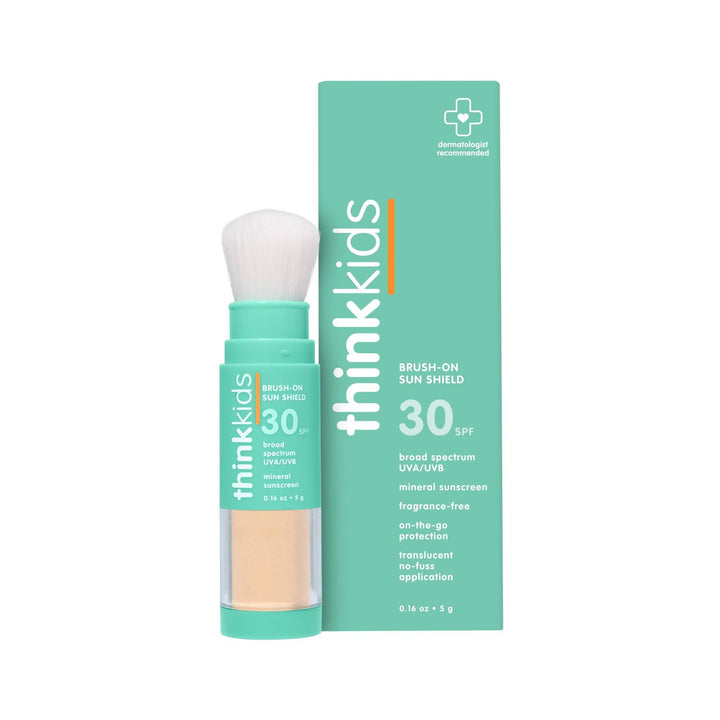 Think Baby Kids Brush-On Sun Shield SPF 30 Sun &amp; Insect Protection ThinkBaby