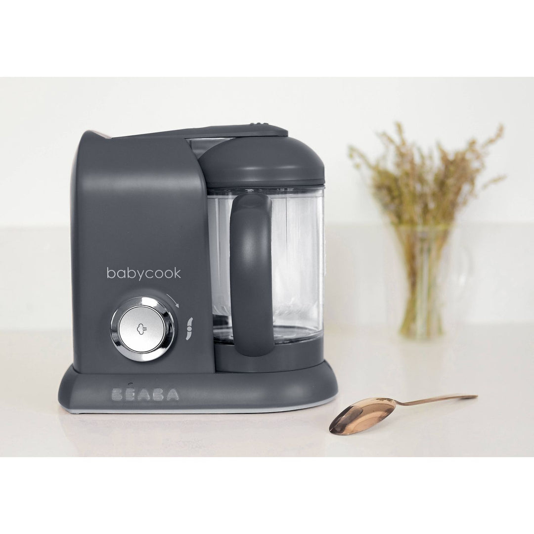 BEABA Babycook® Solo Baby Food Maker – Charcoal Feeding Béaba
