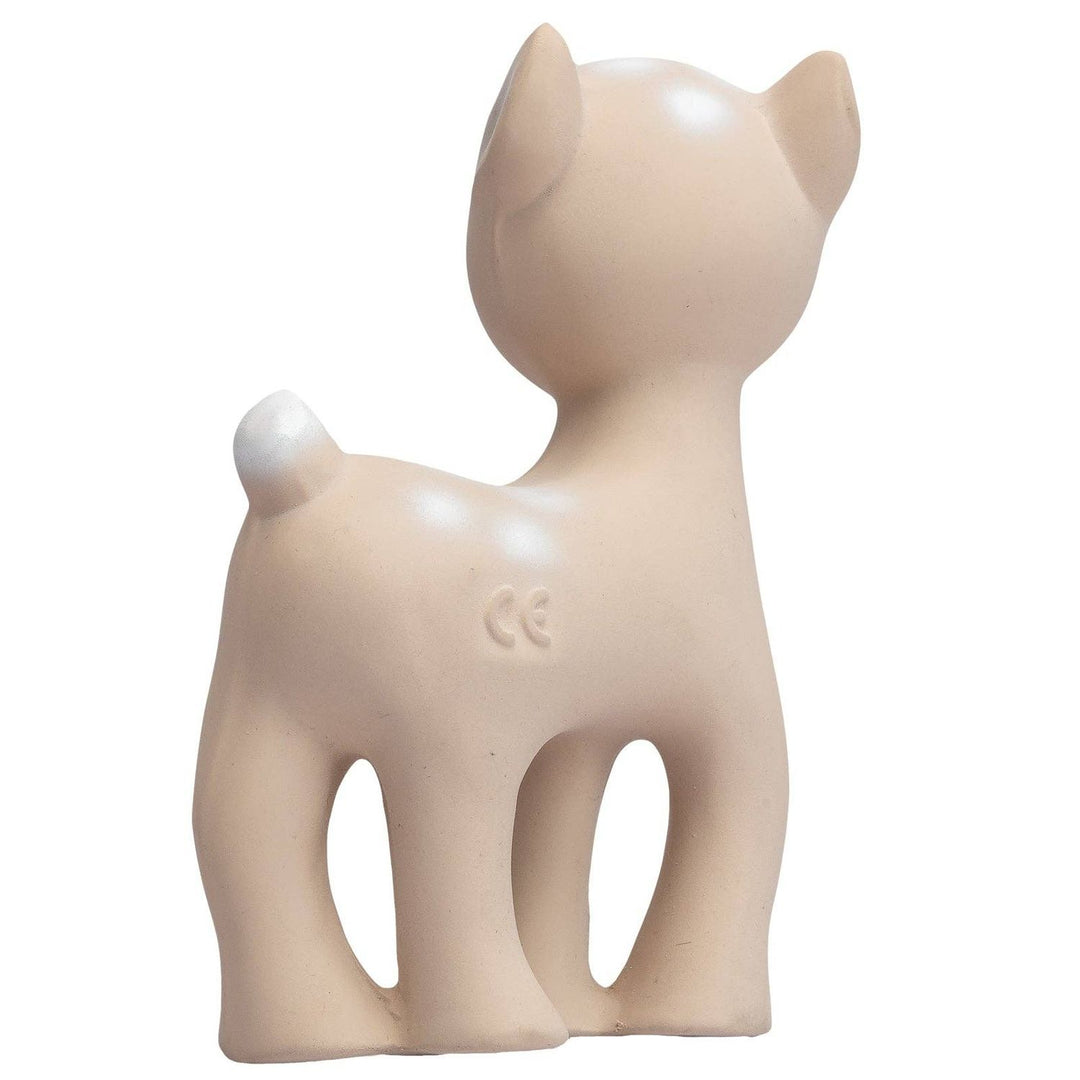 Tikiri Deer Teether, Rattle &amp; Bath Toy Pacifiers and Teething Tikiri