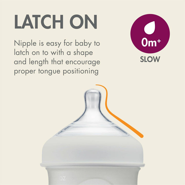 Boon Nursh Bottle - 3 Bottles - Gray Multicolor