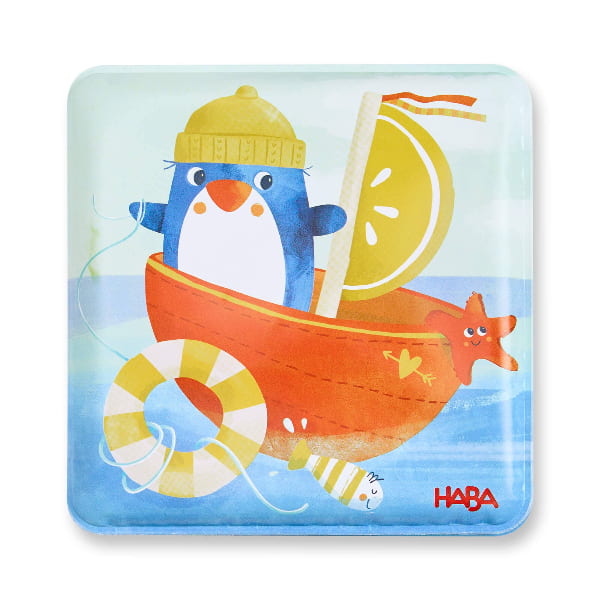 Haba Penguin Bath Book with Squeaker