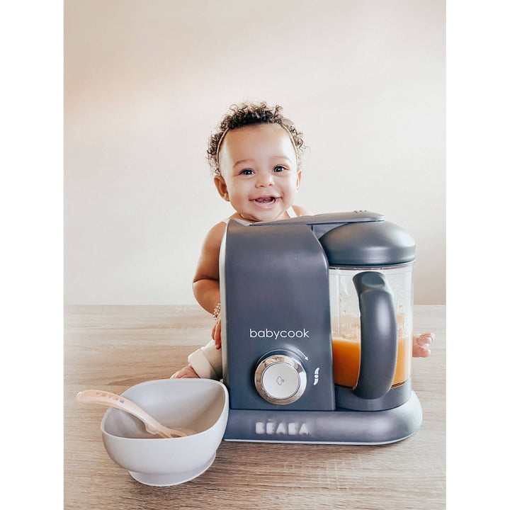 BEABA Babycook® Solo Baby Food Maker – Charcoal Feeding Béaba