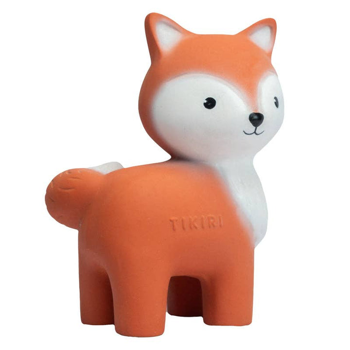 Tikiri Fox Teether, Rattle &amp; Bath Toy Pacifiers and Teething Tikiri