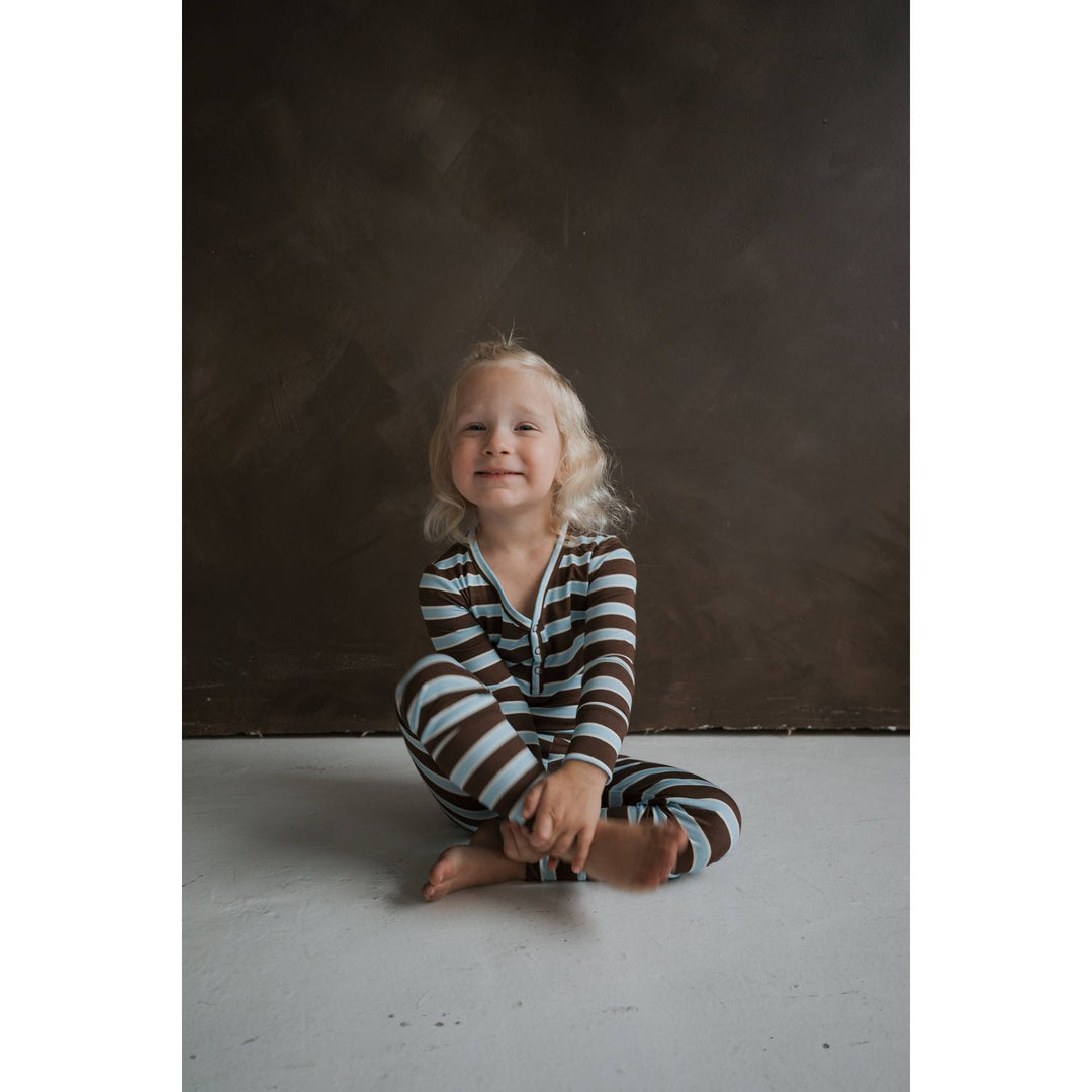 Forever French - Bamboo Two Piece Pajamas | Garrett Pajamas Forever French Baby