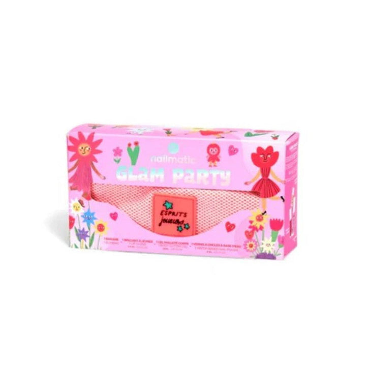 Nailmatic Kids Set COFFRET Glam Party Natural Toiletries Nailmatic Kids