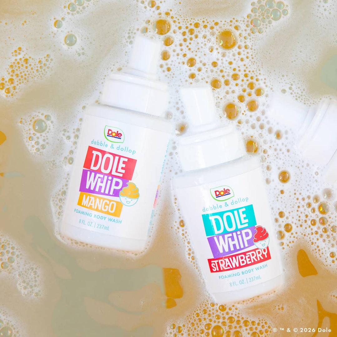 Dole Whip® Strawberry Foaming Body Wash Natural Toiletries Dabble &amp; Dollop