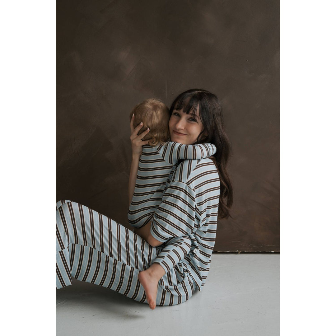 Forever French - Bamboo Zip Pajamas Dean Pajamas Forever French Baby