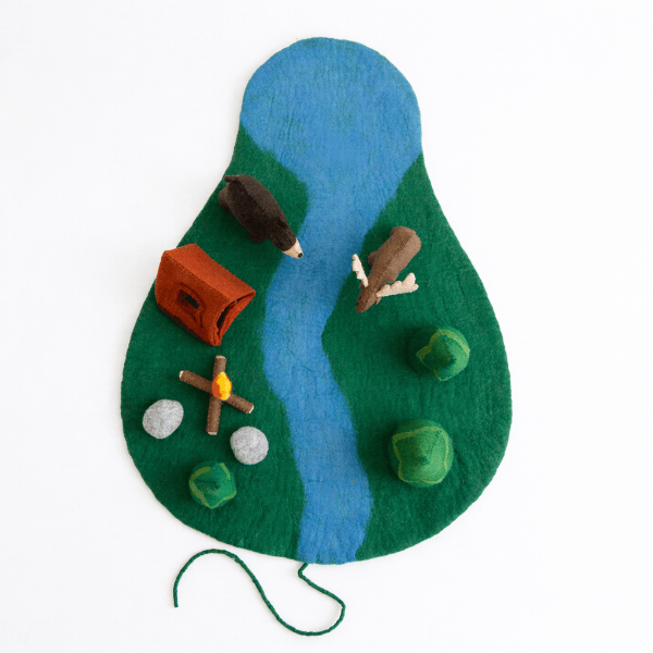 Nivas Woodland Camping Play Mat + Toys Play Mats Nivas