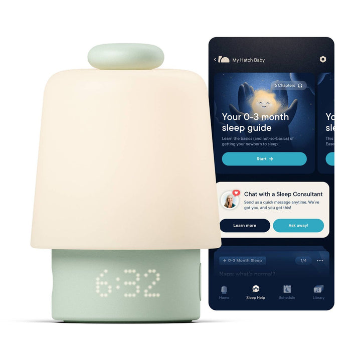Hatch Baby Sleep Support, Sound Machine &amp; Night Light Sound Machine Hatch Mint