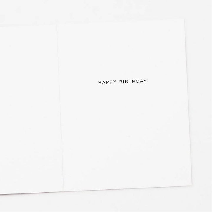 Colorblock Birthday Card