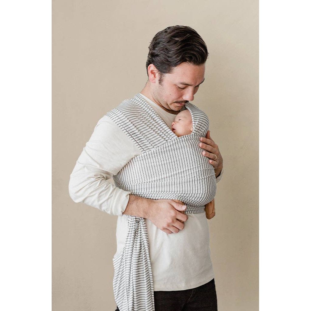 Solly Baby Wrap - Black Pinstripe Baby Carriers Solly Baby