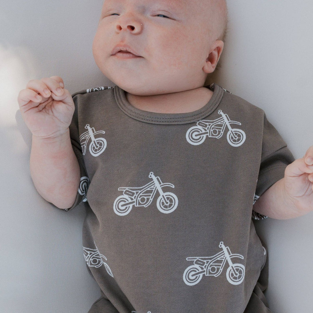 Forever French Terry Romper | Dirt Bike