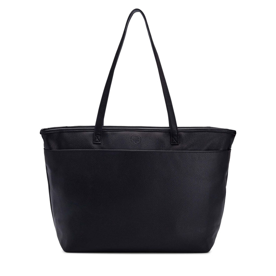 Parker Baby Willow Tote Diaper Bag Parker Baby Co Black