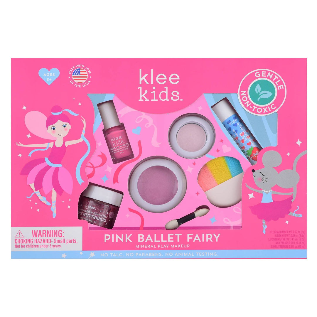 Klee Naturals - Confetti Wishes Fairy -Klee Kids Deluxe Play Makeup Kit Natural Toiletries Klee Naturals