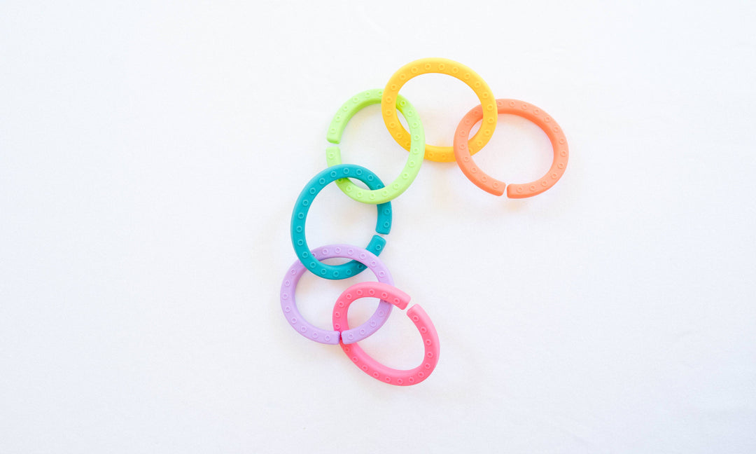 Bannor Toys Silicone Ring Links - Confetti
