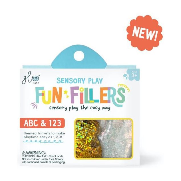 Glo Pals Fun Filler Pack Bath Time Glo Pals ABC/123  