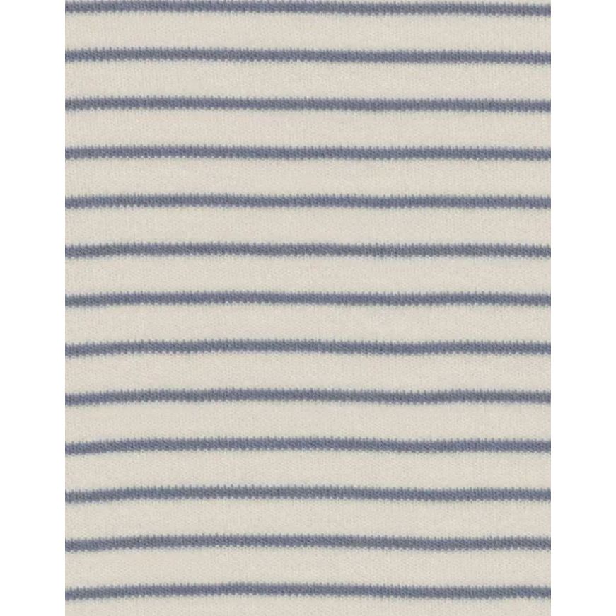 Colored Organics Afton Bodysuit - Bay Stripe / Ivory + Sea Bodysuit Colored Organics