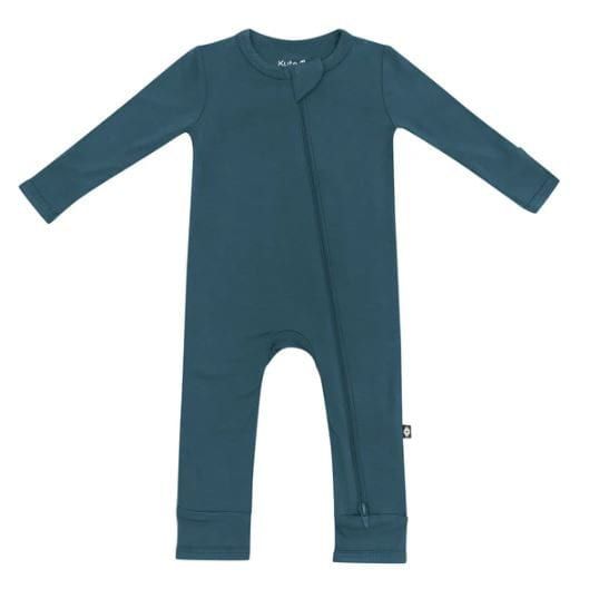 Kyte Baby Zippered Romper- Newborn Romper Kyte Baby NB Atlantic