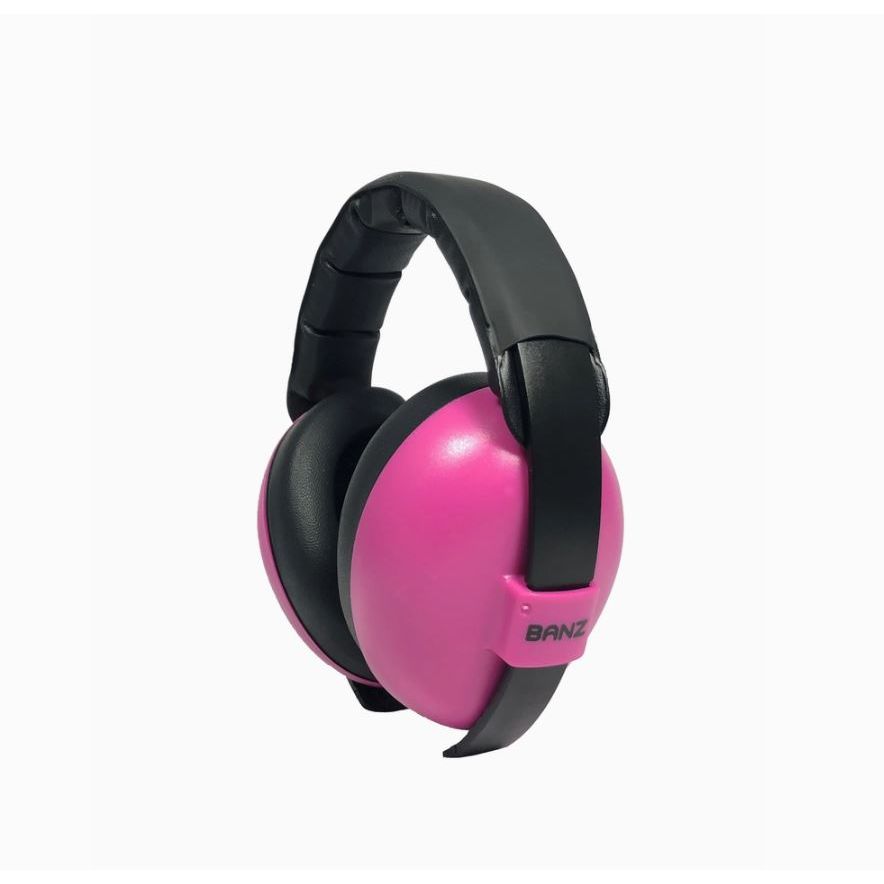 Banz Baby Earmuffs Hearing Protection BANZ Carewear for Kids Azalea