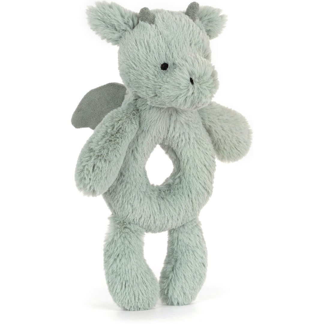 Jellycat Bashful Dragon Ring Rattle Baby Jellycat Jellycat   