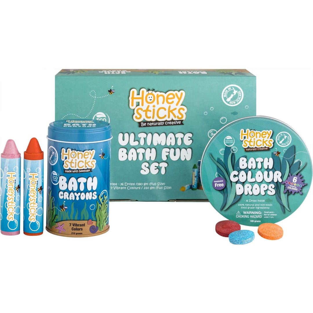 Honeysticks Ultimate Bath Fun Set Bath Time Honeysticks