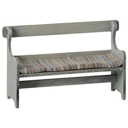 Maileg Bench, Mouse -Vintage Off White Dollhouses and Access. Maileg