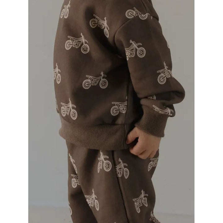 Forever French Child Sweat Set - Dirt Bike Sweat Set Forever French Baby