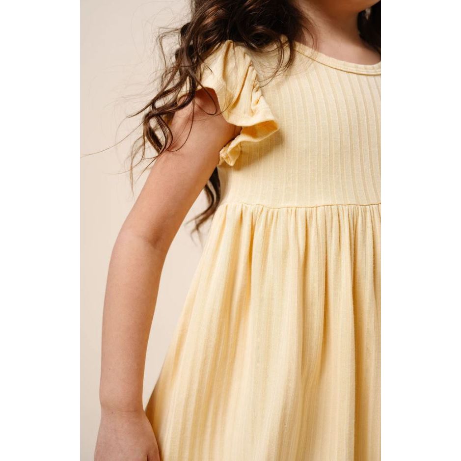 Lou Lou & Company - Twirl Dress Birdie Ribbed Dresses Lou Lou & Company