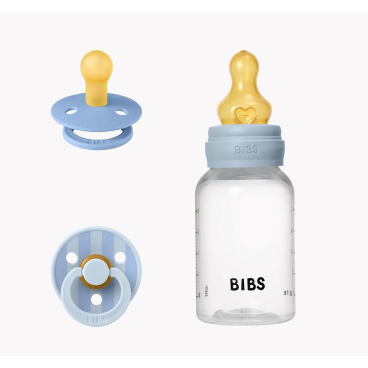 BIBS Baby Sprinkle Gift Set - Baby Blue Bottles &amp; Sippies BIBS USA