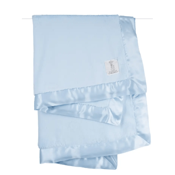 Little Giraffe - Luxe Baby Blanket 2025 Swaddles &amp; Blankets Little Giraffe Blue