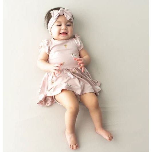 Kyte Twirl Bodysuit Dress Bodysuit Dress Kyte Baby