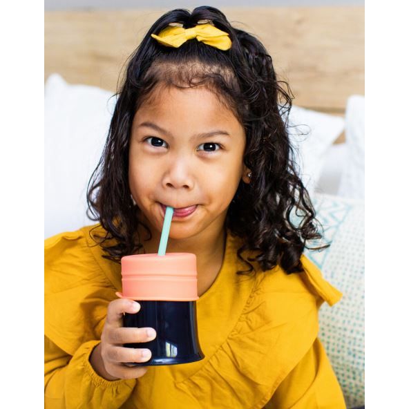 Boon Snug Silicone Straw Sippy Cup Sippies and Bottles Boon