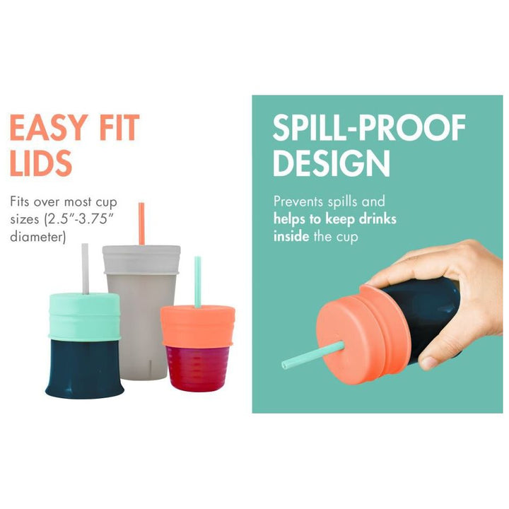 Boon Snug Silicone Straw Sippy Cup Sippies and Bottles Boon