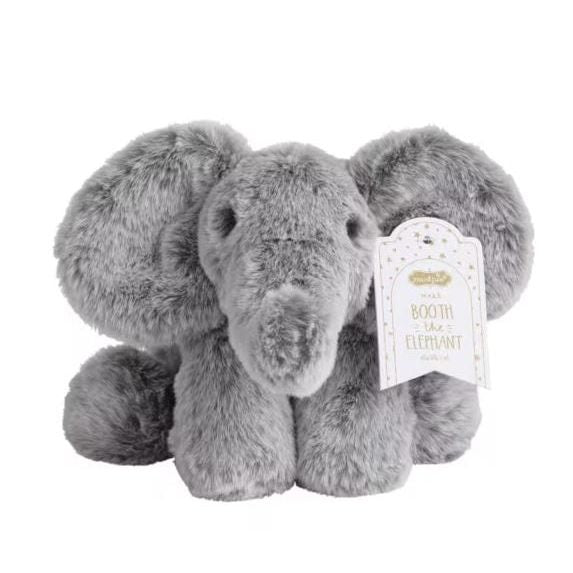 Mud Pie Booth The Elephant Plush Pal
