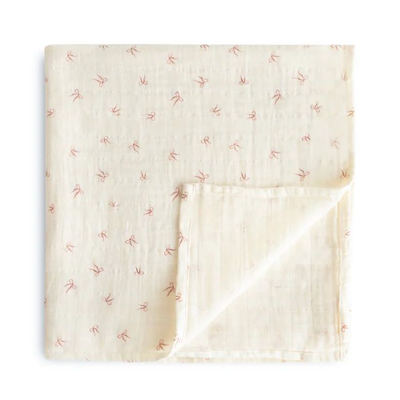 Mushie Muslin Swaddle Blanket