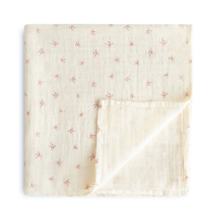 Mushie Muslin Swaddle Blanket
