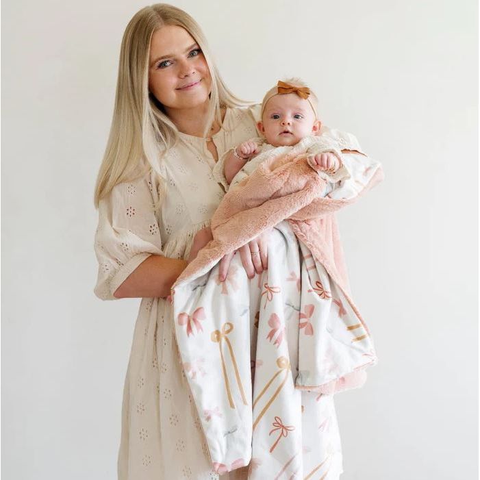 Saranoni Minky/Lush Receiving Blankets
