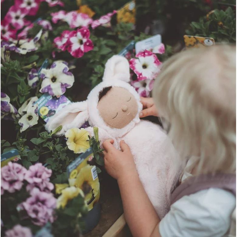 Olli Ella Cozy Dinkum Bunny Twiggy – Cute Soft Baby Toy – The