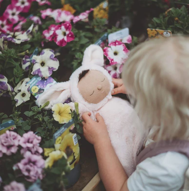 Olli Ella Cozy Dinkums Bunny - Pip Pink
